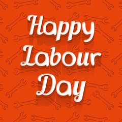 Happy Labour Day Design Card