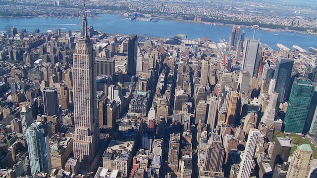 heli flight around empire state building 