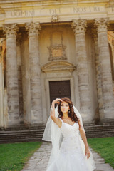 Portrait of beautiful bride.