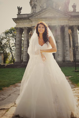 Portrait of beautiful bride.