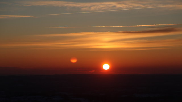 sunset timelapse