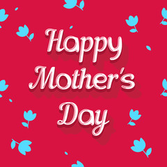 Happy Mother's Day Greeting Design Card