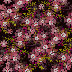 Elegant floral pattern texture background