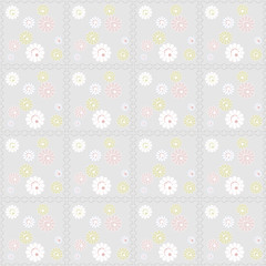 Oriental traditional floral ornament seamless pattern illustrati