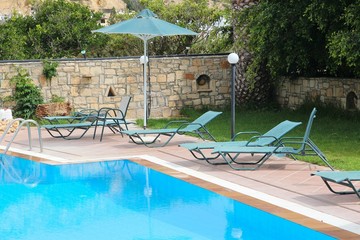 Generic resort swimming pool