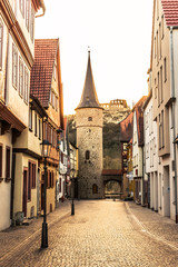 Karlstadt at the river Main