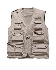 Multifunktions Weste Beige