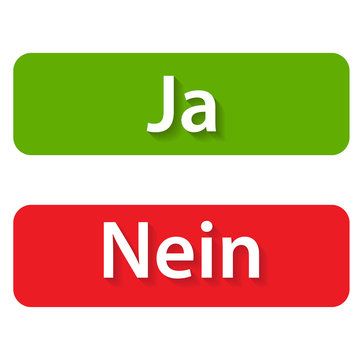 Ja and Nein Buttons