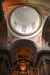 Fototapeta na wymiar San Luis Cathedral interior