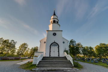 Alta English-inspired gothic church in Alta, Norway.