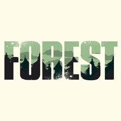 Forest sign