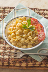 Shell Macaroni and Cheese
