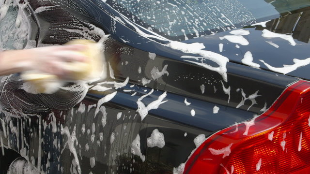 Care Care - Washing a car by hand