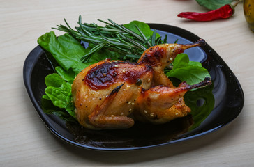 Roasted Quail