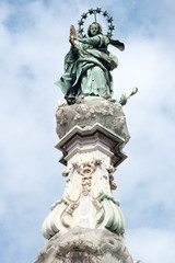 Fototapeta na wymiar Piazza del Gesù Nuovo