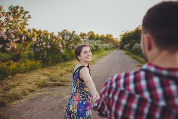 Obraz premium young couple in love