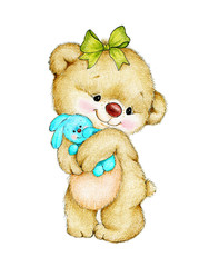 Teddy bear with bunny - 81267900
