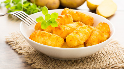 Kartoffelkroketten - potato croquettes