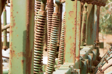 Spring implement detail