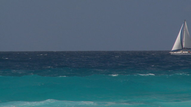 catboat in rough sea part I