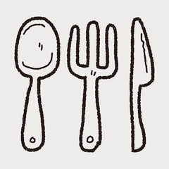 dishware doodle