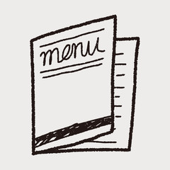 menu doodle