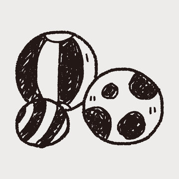 doodle toy ball