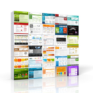 Webdesign, Templates, Vorlagen, Webdesigner, Webtemplates, Wall