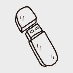 usb doodle drawing