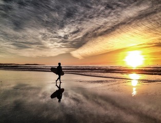 Sunset Surfer