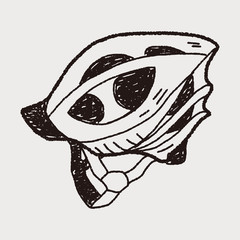 bicycle helmet doodle