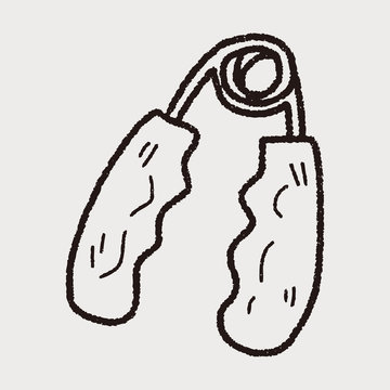 hand training tool doodle