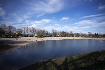 Obraz premium famous zagreb lake