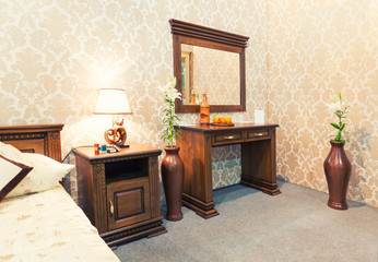 Interior of a magnificent bedroom
