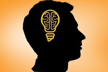 Composite image of idea and innovation graphic