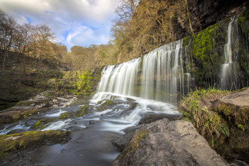 Welsh waterfall