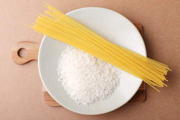 rice and pasta