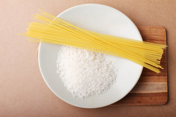 rice and pasta