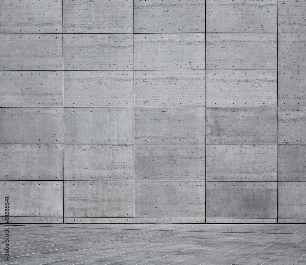 Fototapete Empty urban background with copy space