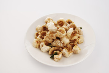 pork rind cracklings