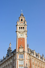 Fototapeta na wymiar Grande horloge de Lille, place de l'Opéra (nord France)