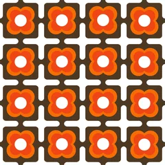 Hintergrund spaciges Muster 70er Jahre Pattern saemless © Jyll
