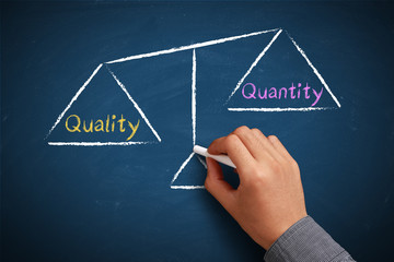 Quality and quantity balance