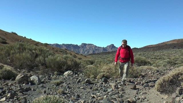 randonn&eacute;e dans le d&eacute;sert