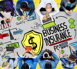 Business Insurance Policy Guard Safety Security Concept