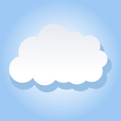 Vector illustration of clouds collection