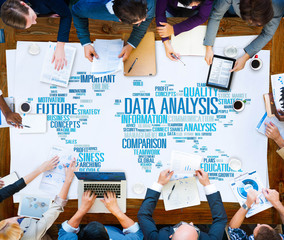 Data Analysis Analytics Comparison Information Concept