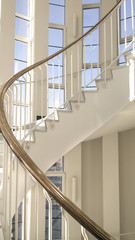 Spiral stairs detail