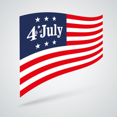 4th of July US Flag