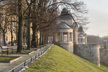 Obraz premium Widok na Wały Chrobrego